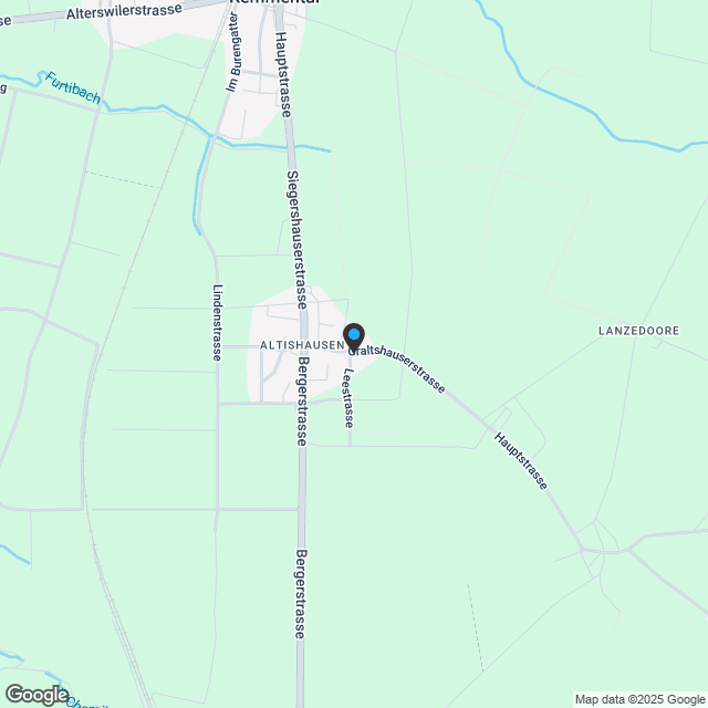 Einstellhallenplatz in Altishausen/TG zu verkaufen - Karte