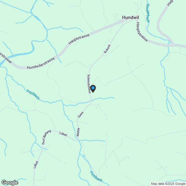 4.5 Zimmer-Dachwohnung in Hundwil - Karte