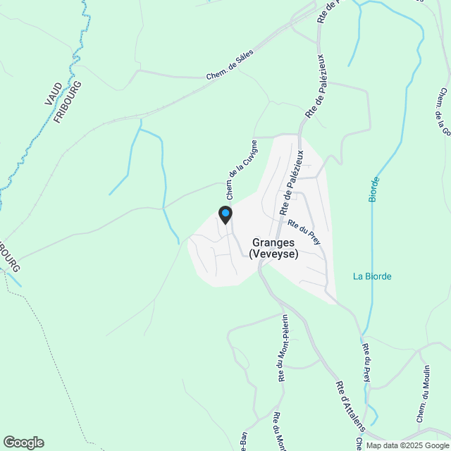 Appartement 3.5 pièces à Granges (Veveyse) - Karte