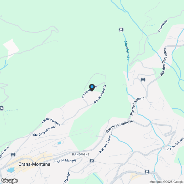 Penthouse in Crans-Montana - Autorisierter Zweitwohnsitz - Karte