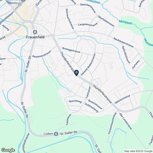 "Licht & Weite" modernes Wohnen in Frauenfeld - Karte