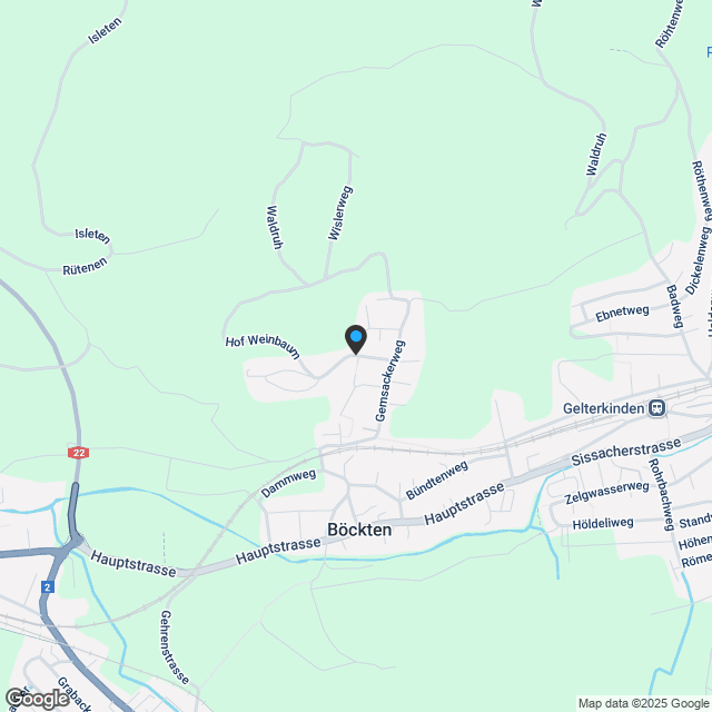 Neubau: Freistehende Einfamilienhäuser mit Panoramablick und vielfältigen Nutzungsmöglichkeiten - Karte