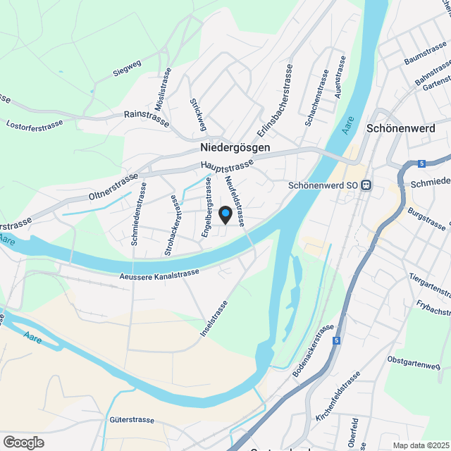 Grosszügige Neubauwohnungen an ruhiger Lage - Karte