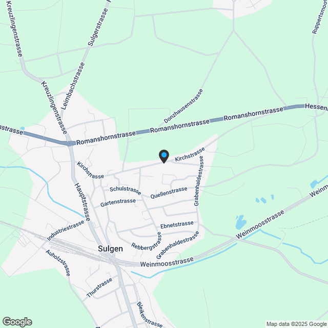 Wohnen wie im Einfamilienhaus - 4.5-Zi. Gartenwohnung mit riesiger Grünfläche - Karte