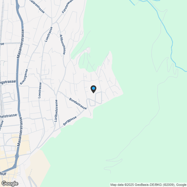 Traumwohnung an Top-Lage in Chur - Karte