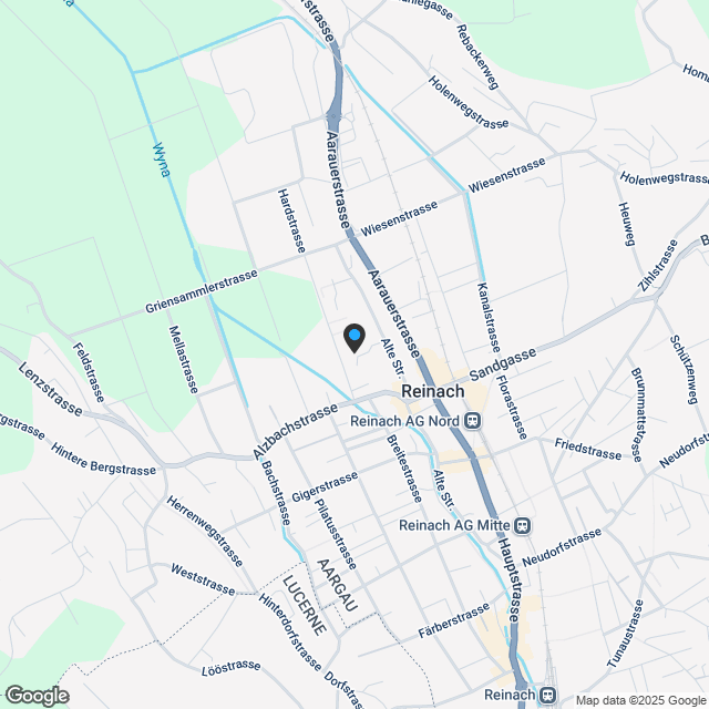 Wohnüberbauung ALZBACHFELD - 3.5- bis 5.5-Zimmer-Eigentumswohnungen - Karte
