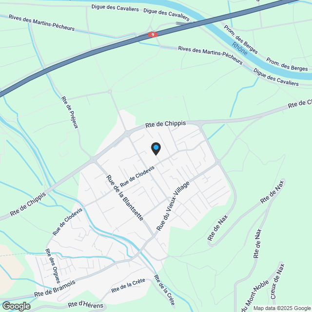 Appartements in Hanglage mit MINERGIE-Label Les Terrasses de Bramois - Karte