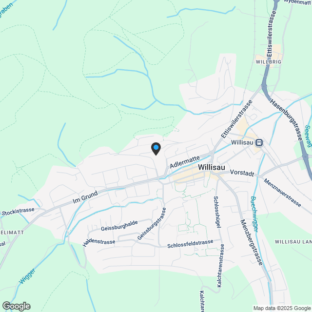 SCHÖN, RUHIG, ZENTRAL "GRÜENEGG WILLISAU - Karte