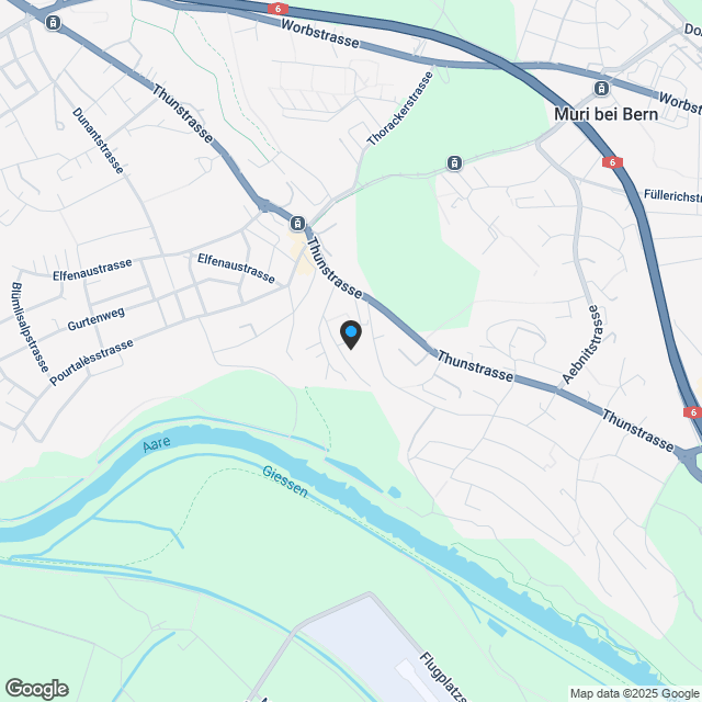 Familienresidenz mit Umschwung – ruhig gelegen in gehobenem Wohnquartier - Karte