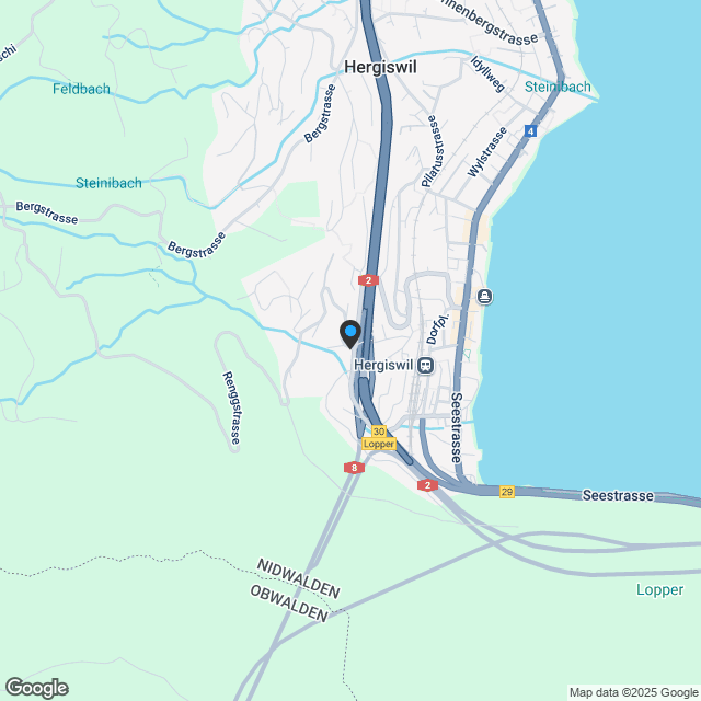 Mühlepark - Erstklassig mit spektakulärer Seesicht - Karte