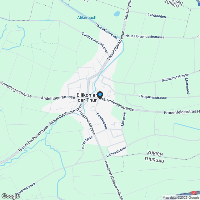 Wohnen in der Natur und doch sehr nahe der Stadt - Karte