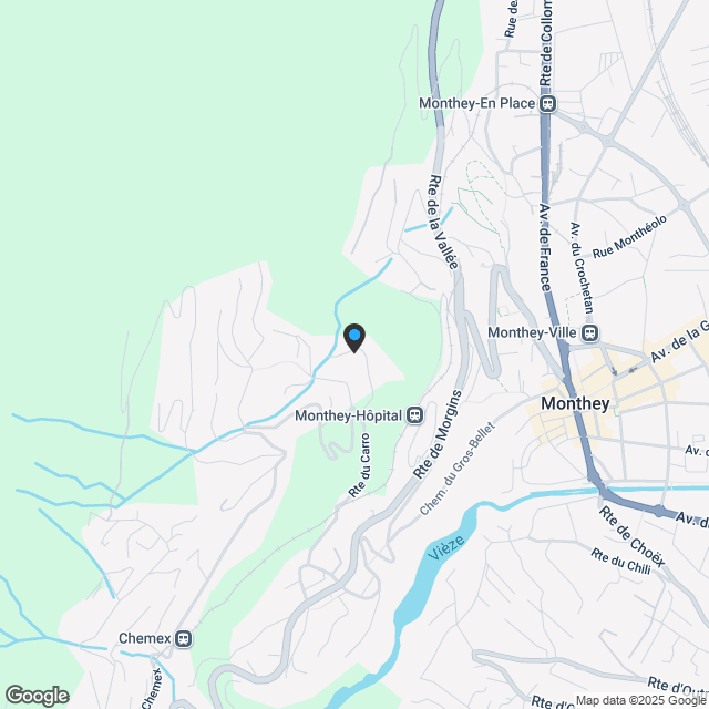 Appartement de 4,5 pièces aux combles avec sous-sol et garage double. - Karte