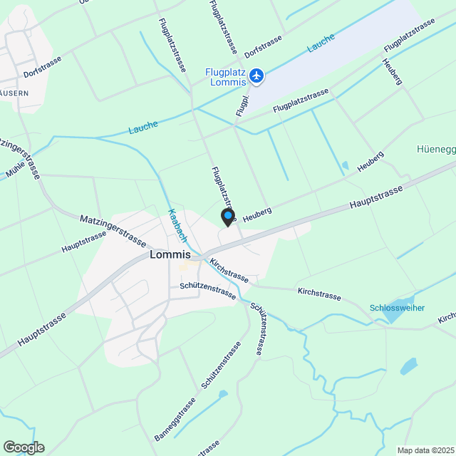 Neubau Wohnüberbauung Sonnengrund Lommis - Karte