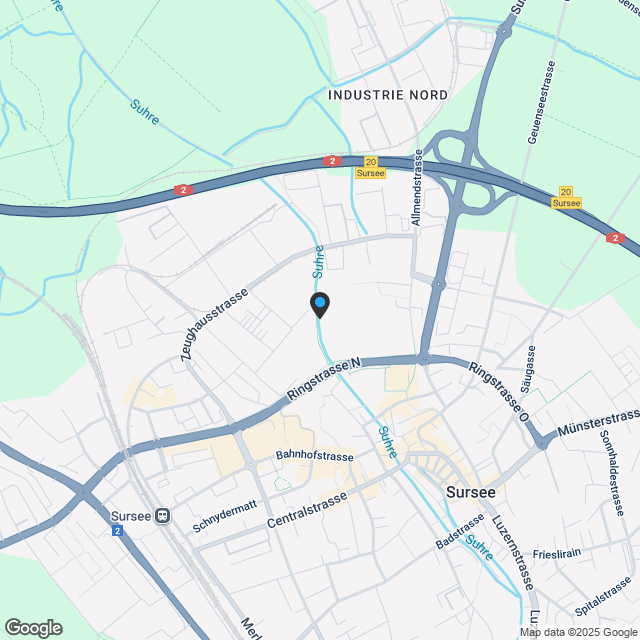 Natur, Weite & Stadtnähe – exklusive Attika auf zwei Ebenen - Karte