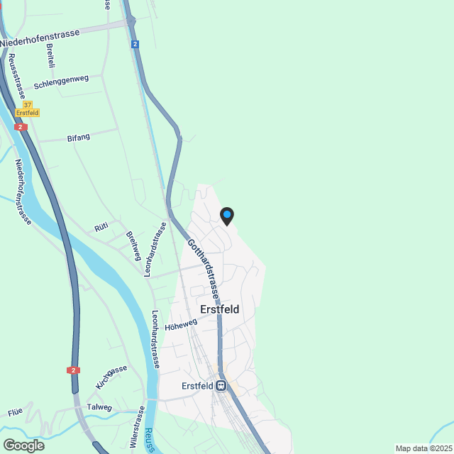 Moderne 3.5-Zimmer-Wohnung mit Minergie-Standard in Erstfeld - Karte
