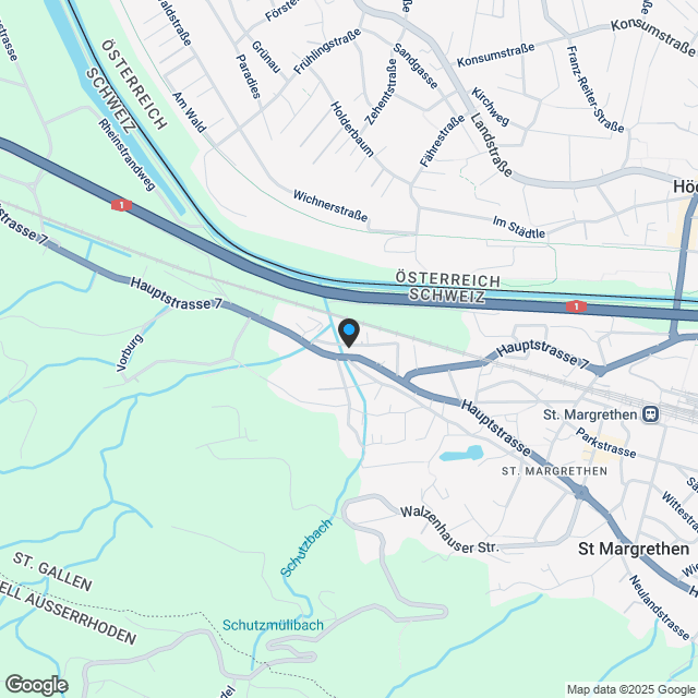 AEUELI – 3.5-ZI-WHG – Exklusives Wohnen in St. Margrethen - Karte