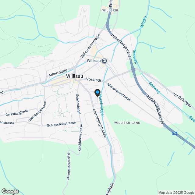 Schöne 3½-Zimmer Wohnung mit gedeckter Terrasse - Karte