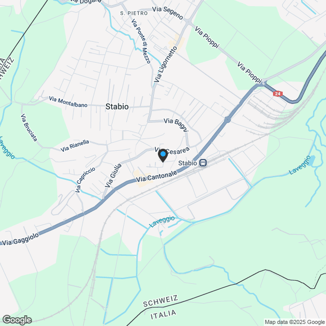 5.5 LOCALI NUOVA COSTRUZIONE / 5,5 ROOMS IN NEW CONSTRUCTION - STABIO - Karte