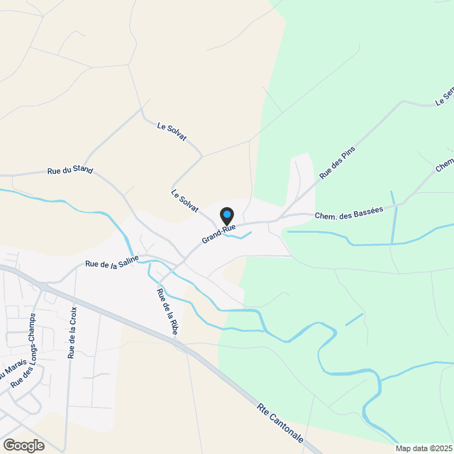 ARI-218 - Très belle maison individuelle de 5,5 pièces à Courroux-Courcelon - Karte