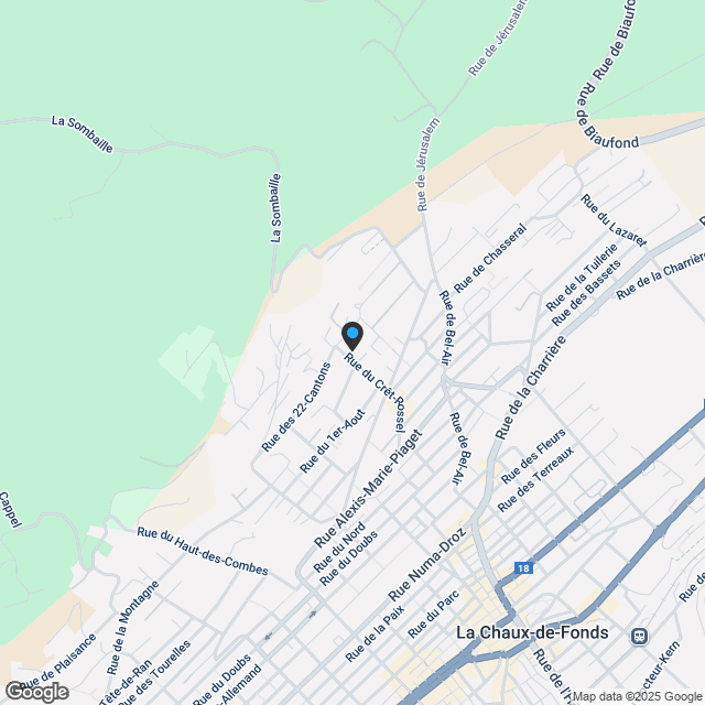 NEU Sieben prästigiose 4,5-Zimmer-Wohnungen, die 2026 fertiggestellt werden - Karte