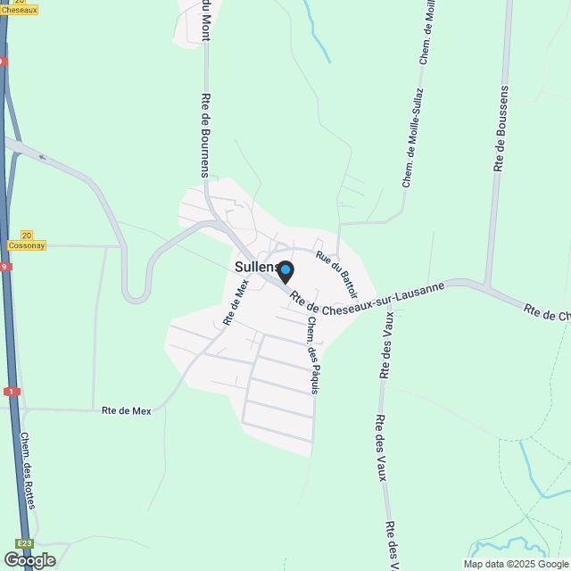 Wohnung in renoviertem Bauernhof mit 4,5 Zimmern - Karte