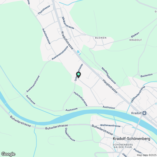 attraktive 3.5-Zimmerwohnung im EG - Karte