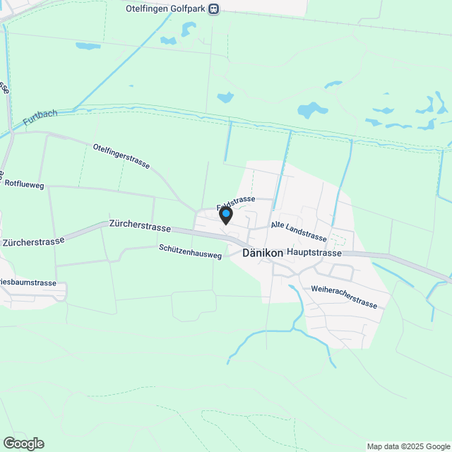 Luxuriöses Neubau Doppelhaus in Dänikon - Karte