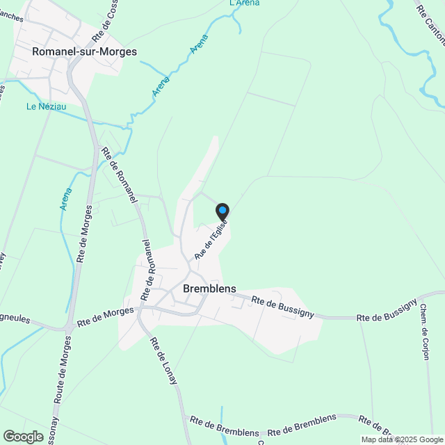 RUHIGE GEGEND MIT GARTEN - Karte