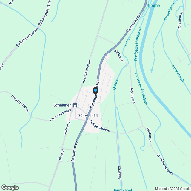 Gönnen Sie sich ein neues Zuhause auf dem Land und doch zentral mit Solaranlage! - Karte