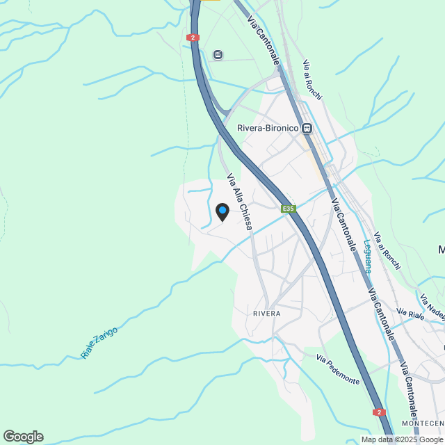 Neues Haus mit 5.5 Zimmern in Rivera - Karte