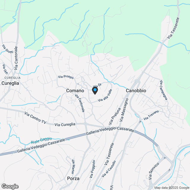 4,5 Lokale mit eigenem Garten | Residenz Sorgente, Comano - Karte