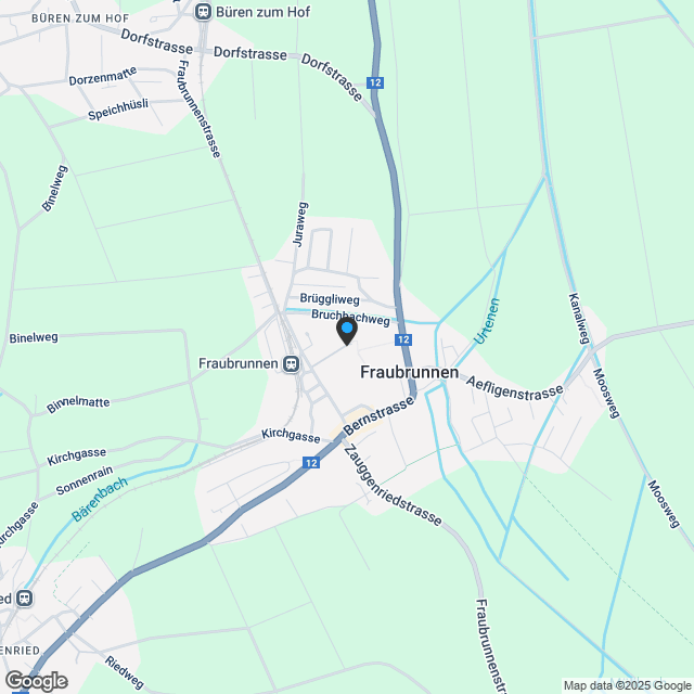 Exklusive 4.5-Zimmerwohnung im 2. Obergeschoss – Licht, Eleganz und Ausblick - Karte