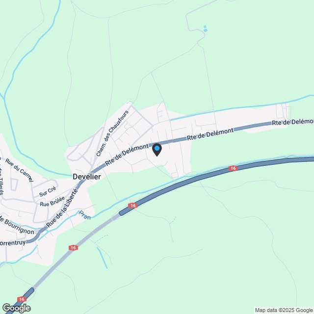 Neue Dachgeschosswohnung - Magnifique Aussicht - Karte