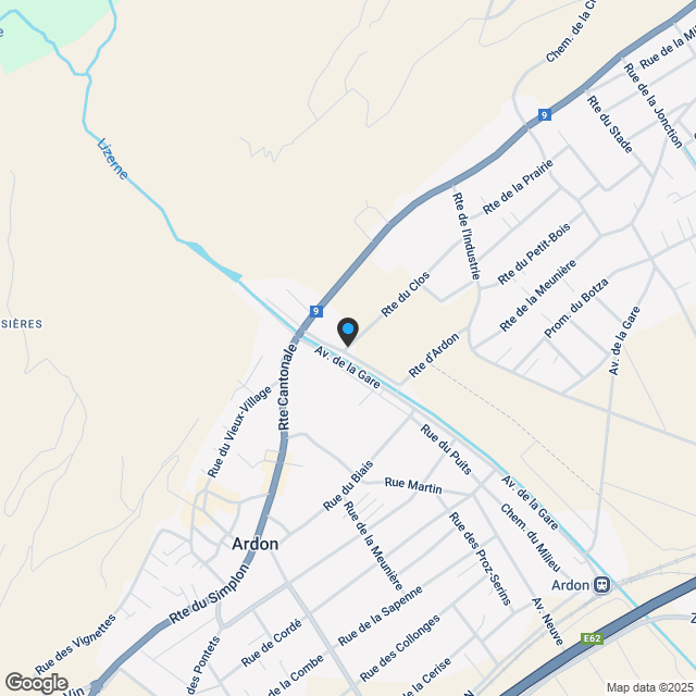 Die Amignes - 2,5 Zimmer Parterre - Karte