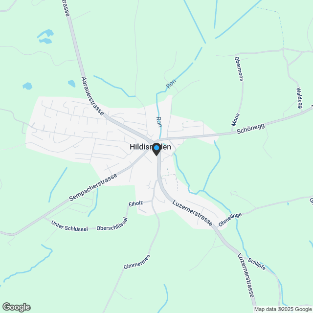 Exklusive Neubauwohnung mit 4½ Zimmern 1. OG Ost - Karte