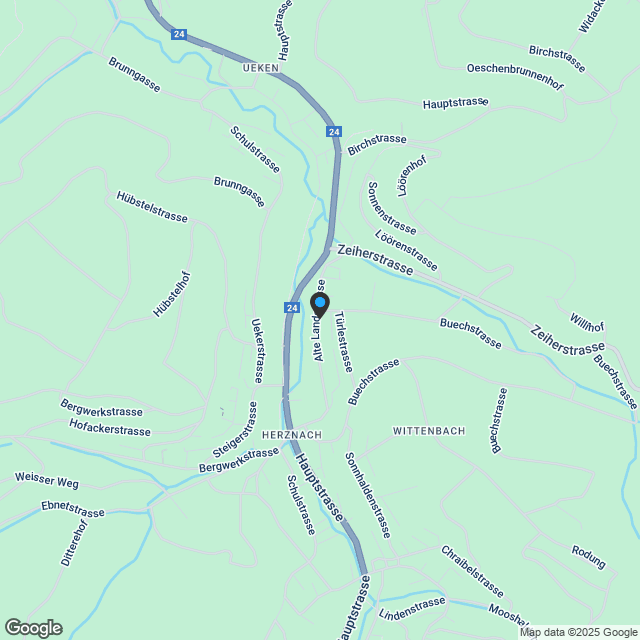 «Türle» in Herznach - familienfreundlich Leben im Grünen - Karte