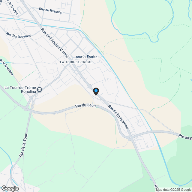 Grosse 3.5 Zimmerwohnung mit privatem Garten - Karte