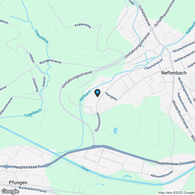 Eigentumswohnungen Müliwis, Neftenbach - Karte