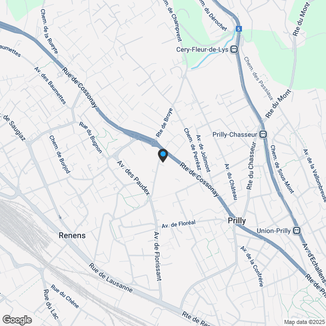 Penthouse lumineux-Terrasse panoramique-Minergie-3,5 pièces-120m² - Karte