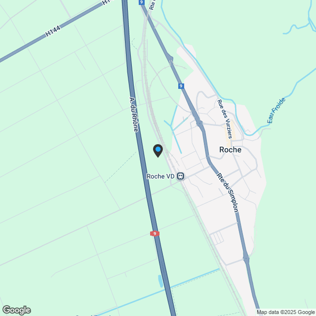 Wohnung 3.5 Zimmer in Roche VD - Los 3 - Karte