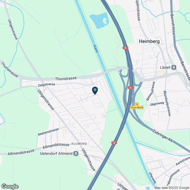 Neubauprojekt "ciel bleu": 4½-Zimmerwohnung - Karte