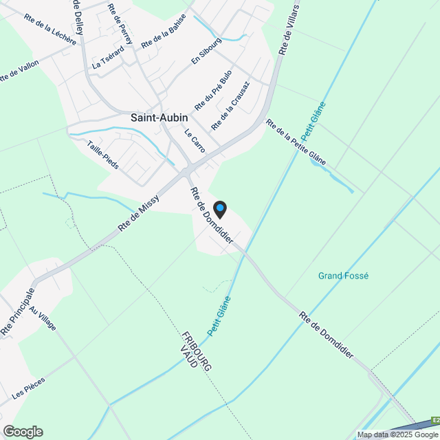 St-Aubin, zu verkaufen, Einzelvilla mit 140 m2, Grundstück von 288 m2 - Karte