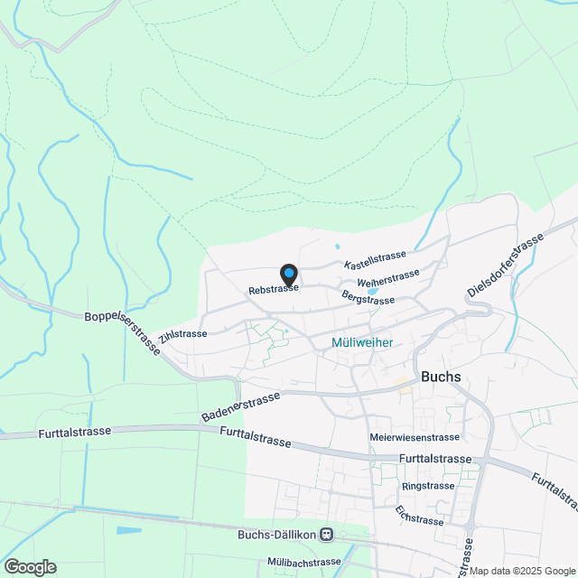 «La Vina» Buchs ZH - Modernes Wohnen mit Aussicht - Karte