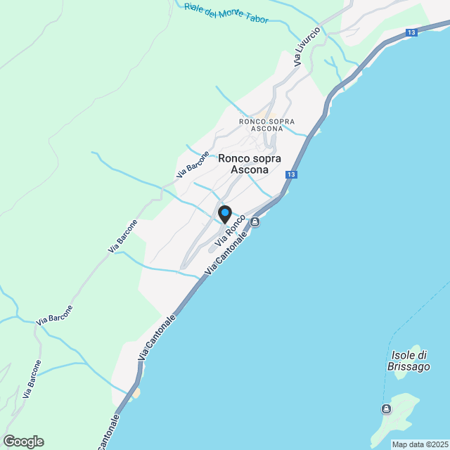 VILLA EXTRALUSSO CON IMPERDIBILE VISTA SULLE ISOLE DI BRISSAGO - Karte