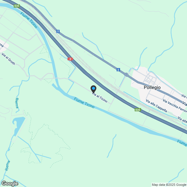 Exklusives Einfamilienhaus-Design – Komfort, Natur und Prestige in Pollegio - Karte
