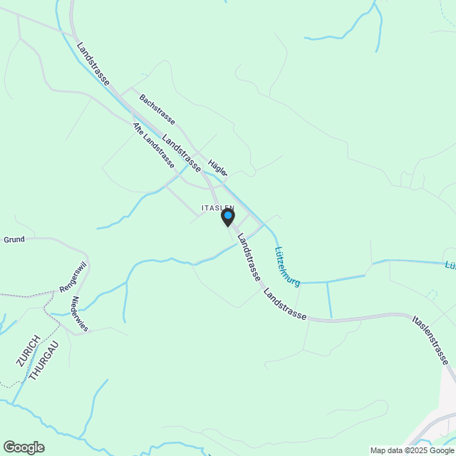 Zu verkaufen in 8362 Itaslen, neues 5½ Zi.-REFH, an ruhiger, sonniger Lage angrenzend an Landwirtschaftszone ! - Karte