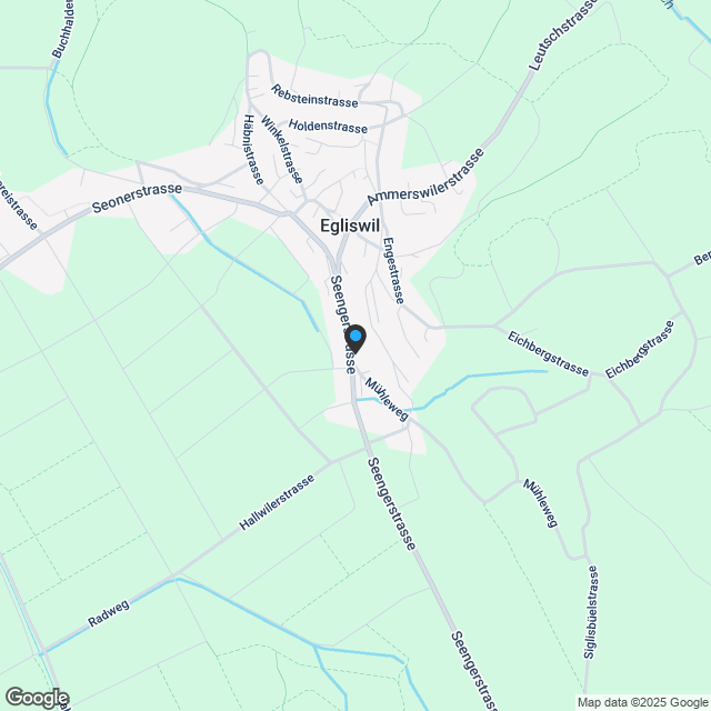 Moderne 4.5-Zimmer-Doppelhaushälfte in Egliswil - Erstbezug ab Winter 2025/ Frühjahr 2026 - Karte