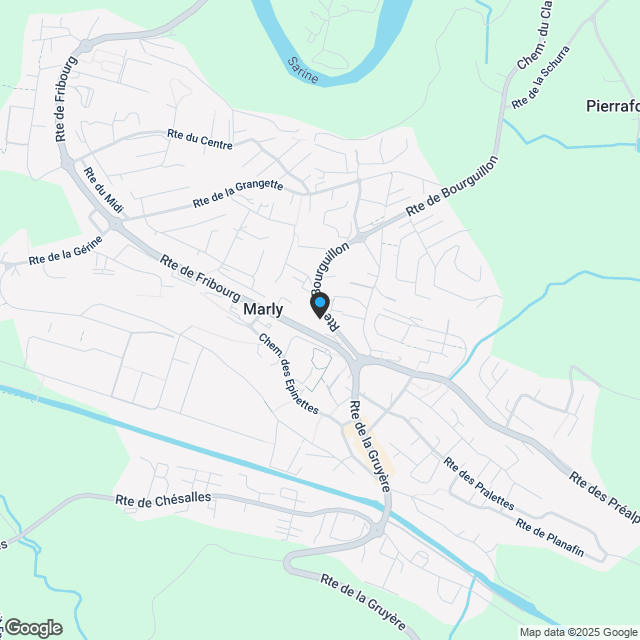 Penthouse mit Panoramablick 10 Minuten von Freiburg entfernt - Karte