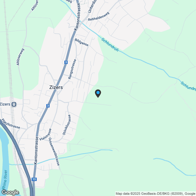 Wohnerlebnis im Schloss Zizers: stilvoll, historisch, einzigartig - Karte