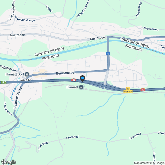 Wohngenuss in Flamatt - Karte